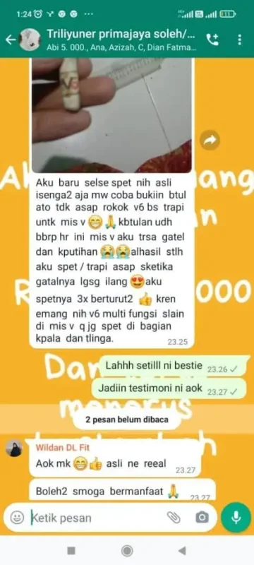 Testimoni Rokok V6 1