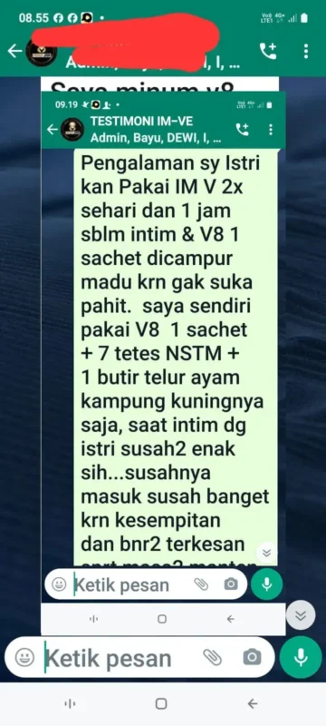 Testi V8 Prima Jaya