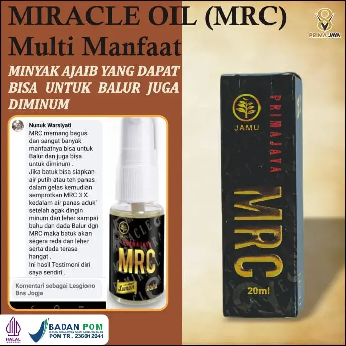 Testimoni Minya MRC Prima Jaya