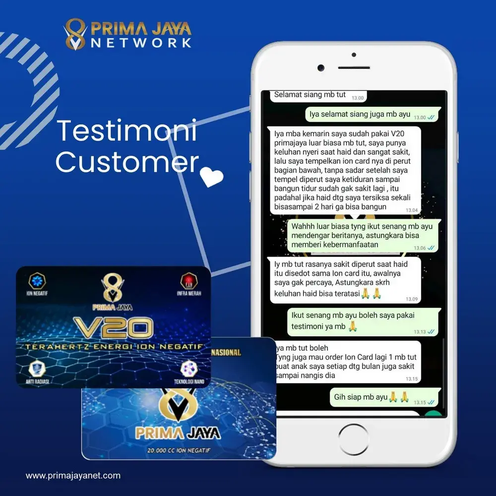 Testimoni V20 Terahertz
