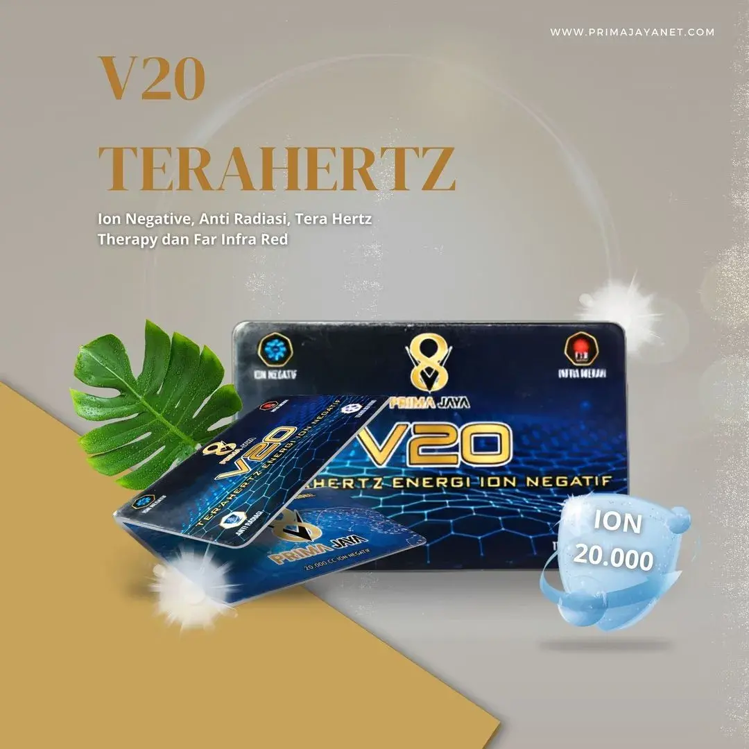 V20 Terahertz Ion Card Prima Jaya